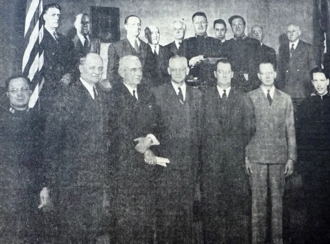 Old Photo Album: Lock Haven Salvation Army Board, mid-1940s